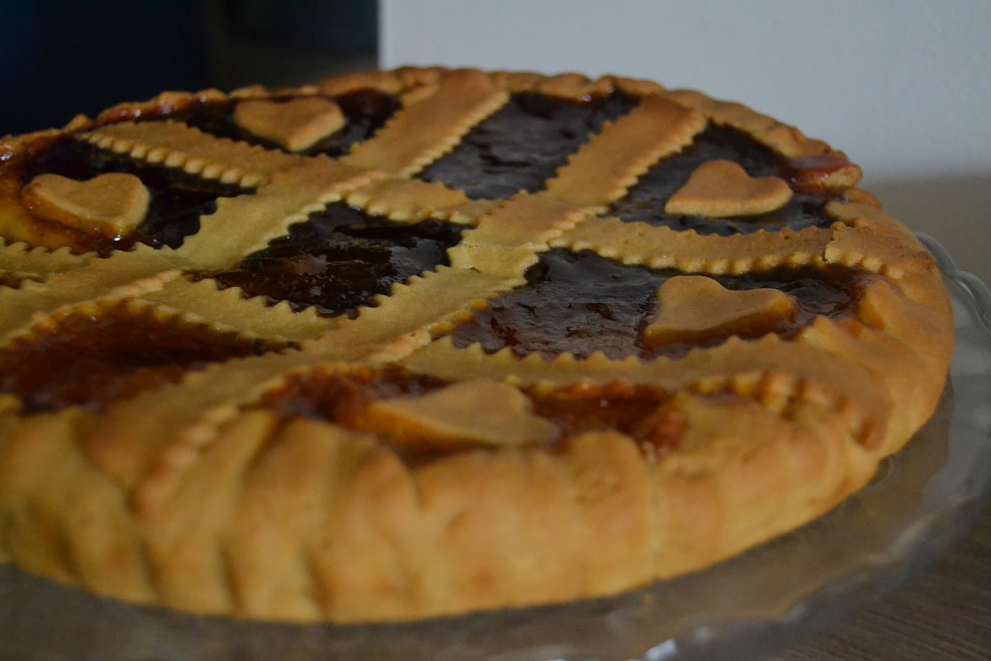 Crostata con farina di mais