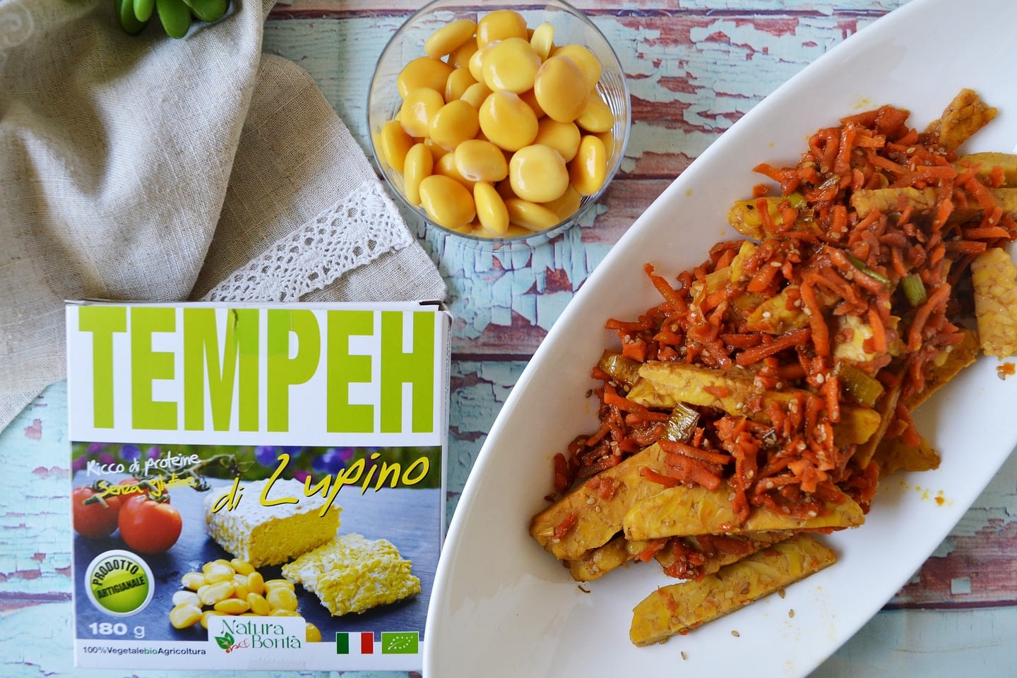 tempeh di lupino